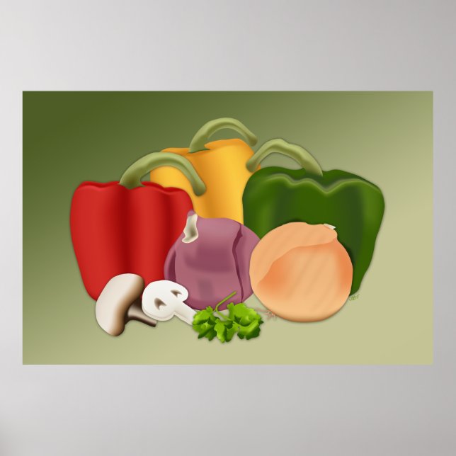 Póster Vegetales (Frente)