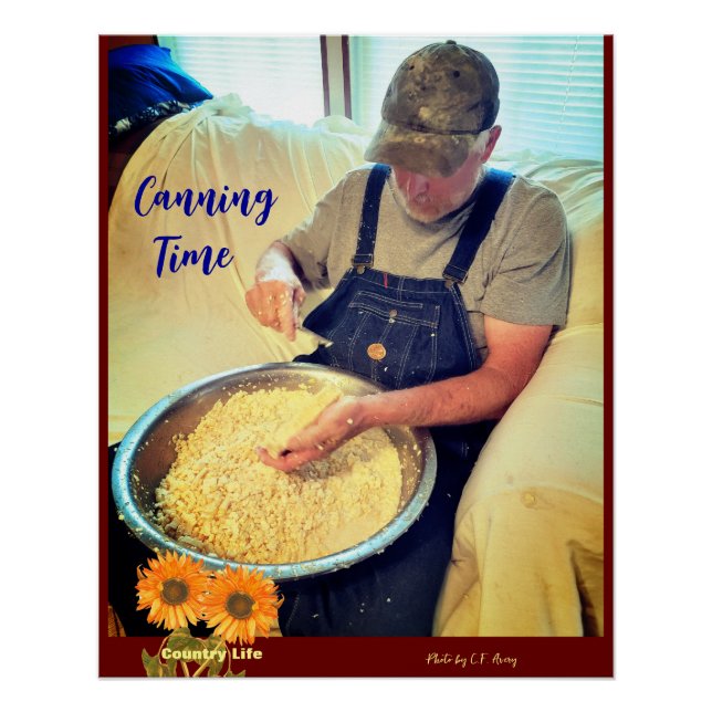 Póster Vegetales/Vida de campo - Plantas (Anverso)