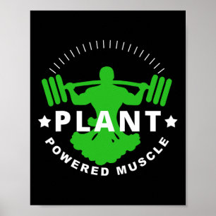 Póster Vegetarian Planta Vegetaria Broccoli Bodybuilding