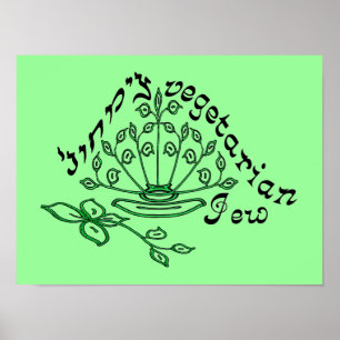 Póster Veggie Jew Poster