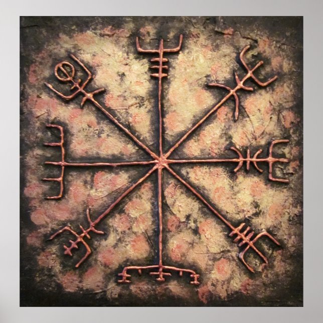 Póster Vegvisir (Frente)