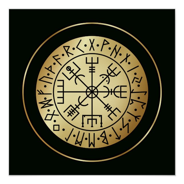 Póster Vegvisir Compass: Guiando las carreras de Islandia (Anverso)