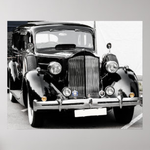 Póster Vehículo vintage