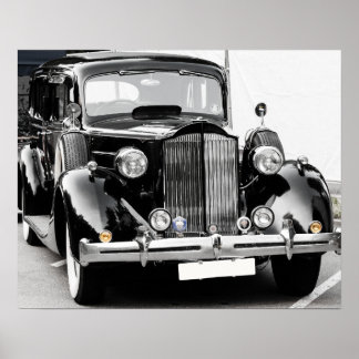 Póster Vehículo vintage