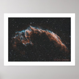 Póster Veil Nebula - NGC 6992 - Eric Dreher