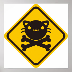 Póster Veintiuna (gato)