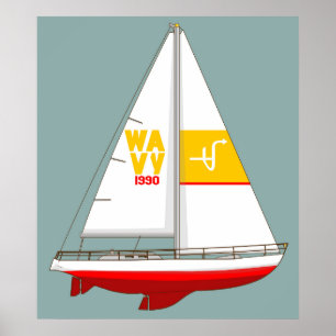 Póster Vela