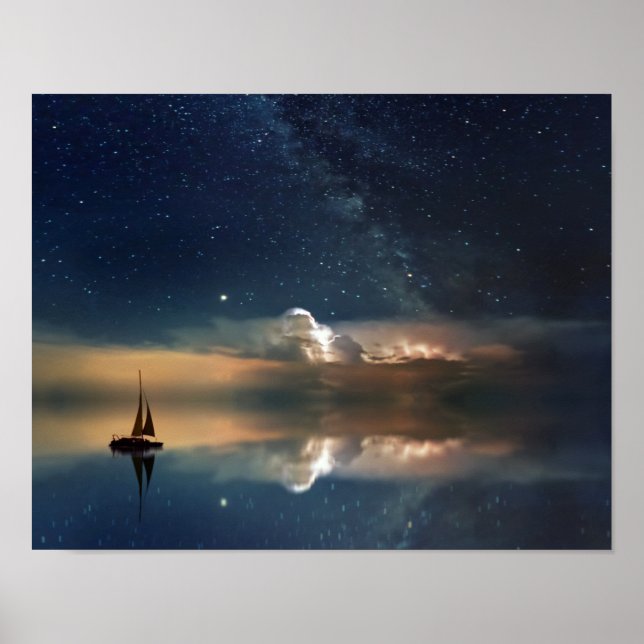 Póster Vela nocturna (Frente)