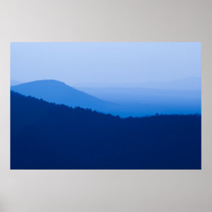 Póster Velada de invierno, Valle del río Petit Jean, Arka
