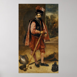 Póster Velázquez - El Bufón llamado 'Juan de Austria'