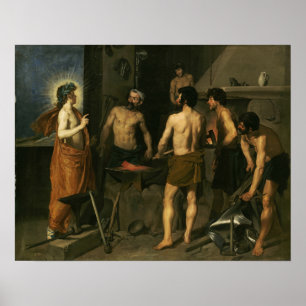 Póster Velázquez - Forja De Vulcano