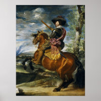 Velázquez - Gaspar De Guzmán Olivares ecuestre