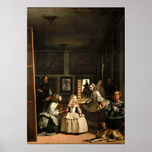 Póster VELAZQUEZ - Las Meninas 1656