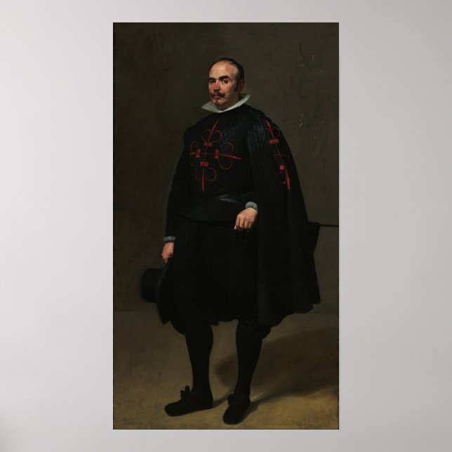 Póster Velázquez - Retrato De Don Pedro De Barberana (Frente)