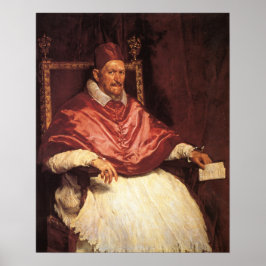 Póster Velázquez - Retrato Del Papa Inocente X 1650
