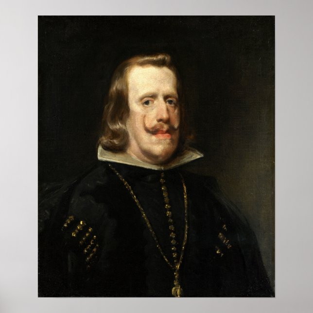 Póster Velázquez - Rey de España (Frente)