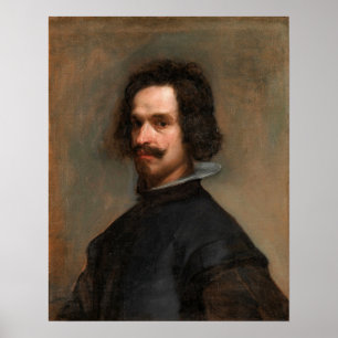 Póster Velázquez - Un hombre 1630