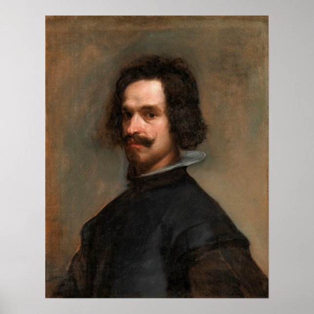 Póster Velázquez - Un hombre 1630 (Frente)