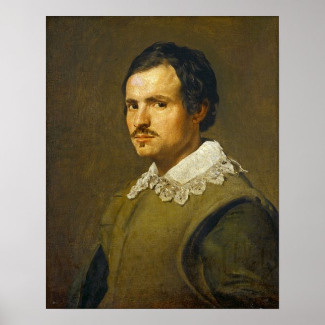 Póster Velázquez - Un joven 1650 (Frente)