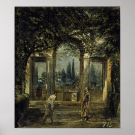 Póster Velázquez - Villa Medici En Roma