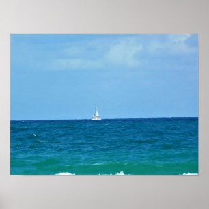 Póster Velero, Fort Lauderdale, Florida