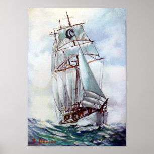 Póster Velero/Veleiro/Sailboat