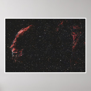Póster Velo espectral: nebulosa Velo Oriental