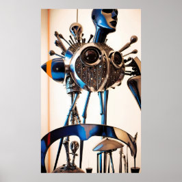 Póster Velocidad, belleza, automatismo - Ken Gage Surreal