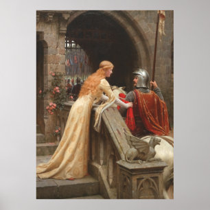 Póster Velocidad de dios de Edmund Blair Leighton, C.