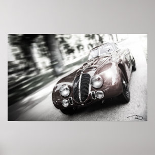 Póster Velocidad de la Alfa - oscuro -