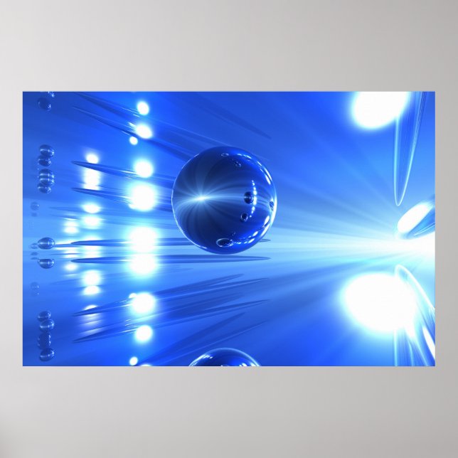 Póster Velocidad de la luz (Frente)