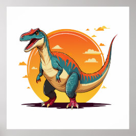 Póster Velociraptor