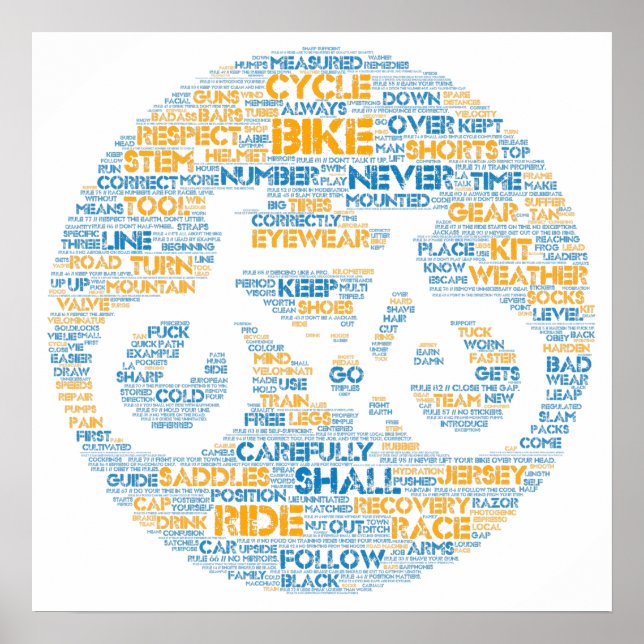 Póster Velominati (Frente)