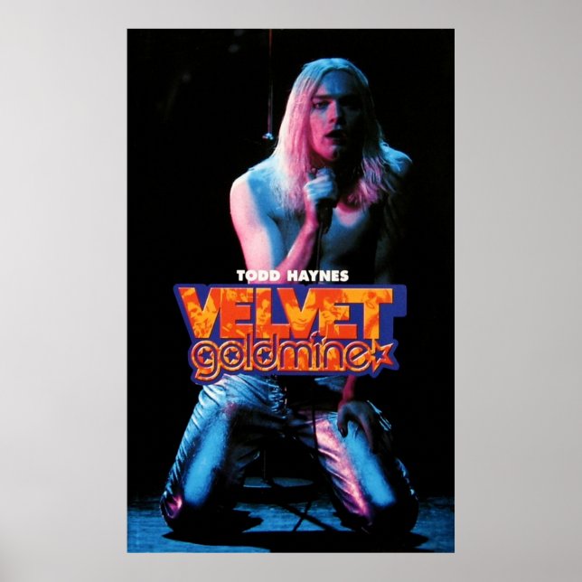 Póster Velvet Goldmine Curt Wild (Frente)