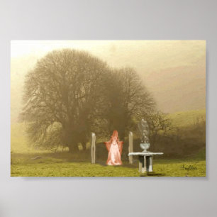 Póster Ven A Conocer A La Diosa En Los Árboles