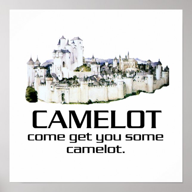 Póster Ven A Traerte Un Poster De Camelot (Frente)