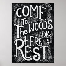 Ven al bosque porque aquí descansa - John Muir