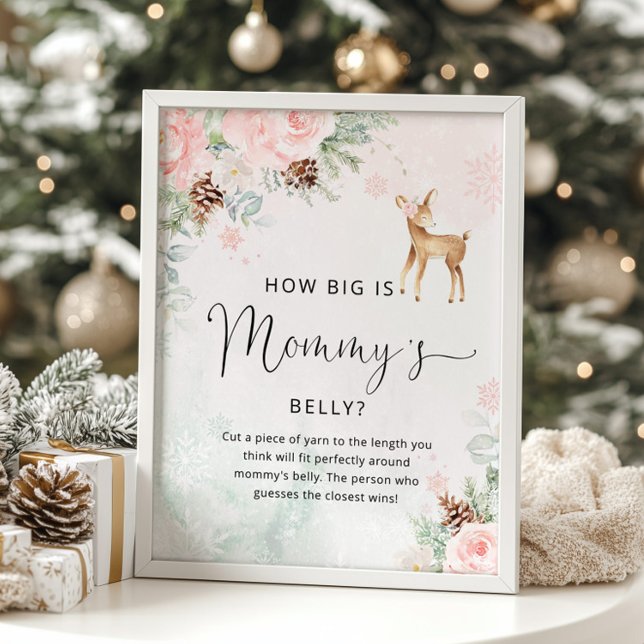 Póster Venado de invierno qué tan grande es el poster del (Subido por el creador)