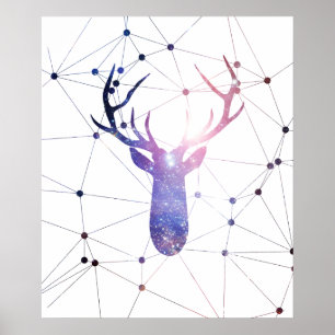 Póster Venado interestelar