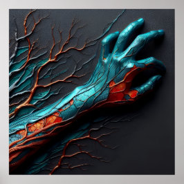 Póster Venas de resiliencia - IA fuera de límites