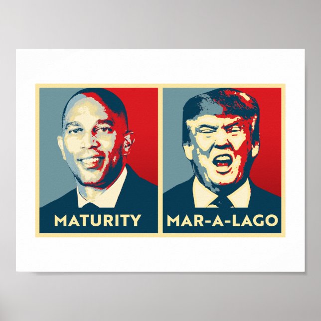 Póster VENCIMIENTO sobre MAR-A-LAGO (Frente)
