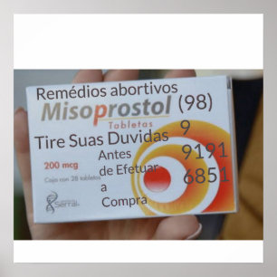 Póster venda de cytotec misoprostol