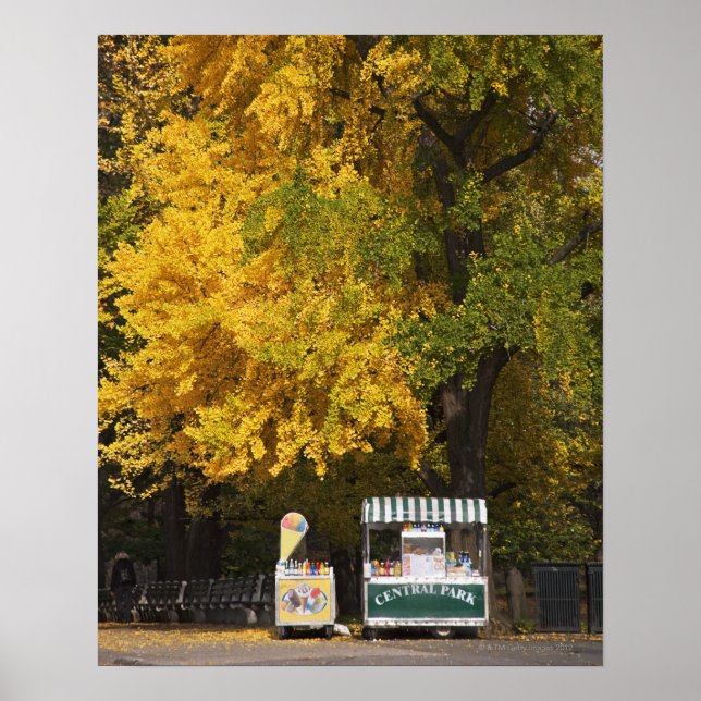 Póster Vendedor de hot dog (Frente)