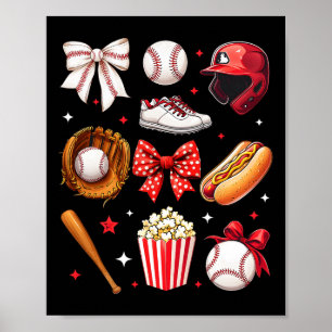 Póster Vender a mamá Coquette Bow Día de la Madre Mujeres