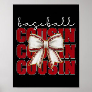 Póster Vender Cousin Coquette Bow Sport Lover Día de la M