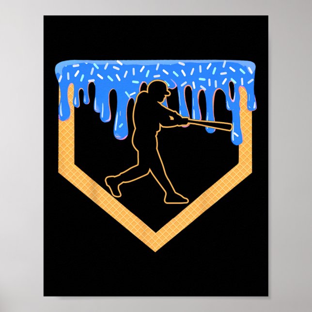 Póster Vender Drin Boy Home Plate Helado Juvenil Vender (Frente)