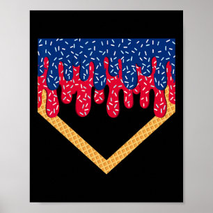 Póster Vender Drip Boys Hogar Plate Crema de Hielo Sprink