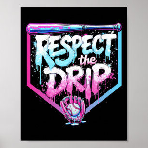 Póster Vender Drip Niños Helados Respeto A Los Jugadores 
