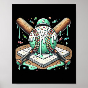 Póster Vender Drip Para Helado Con Sprinkles Drip Chicos 