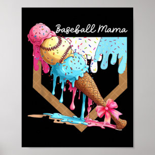 Póster Vender el Coquett del Día de la Madre con crema de
